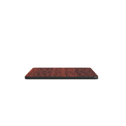 Flash Furniture Black/Mahogany / 30" x 48" Rectangular / Classic Tables