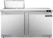 DL60-8-FB Designer Line Sandwich Unit, 60" W, With 8 Pan Top Openings & Front Breathing