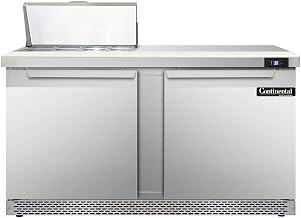 DL60-8-FB Designer Line Sandwich Unit, 60" W, With 8 Pan Top Openings & Front Breathing