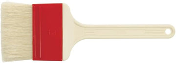 Thermohauser Natural Heat Resistant Pastry Brush with Polymide Fiberglass Handle - 9 1/2"L x 3"W