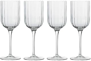 Luigi Bormioli White Wine Glass, 9.5 fl oz (280 ml), Set of 4, L Y2081 (4)