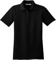 Port Authority Ladies Stain-Resistant Polo. L510 Black
