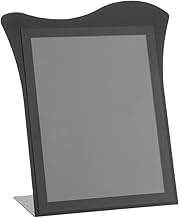Black Metal Sign Holder With Magnetic Strips - 12.5"L x 4.5"W x 13.5"H