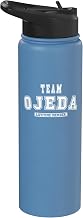 Team OJEDA Lifetime Member Family Last Name Stainless Steel Insulated Water Bottle