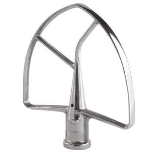 KSMC7QFB Stainless Steel NSF Certified Flat Beater for 7 Quart Bowl Lift Stand Mixer by KitchenAid – #6661, 7.0 liters, Nylon, Model 614053-KSMC7QFB