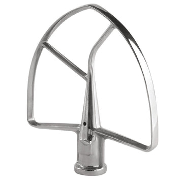 KSMC7QFB Stainless Steel NSF Certified Flat Beater for 7 Quart Bowl Lift Stand Mixer by KitchenAid – #6661, 7.0 liters, Nylon, Model 614053-KSMC7QFB