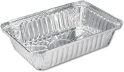 Handi-Foil Aluminum Oblong Pan, 2.25 lb Capacity, 5.94 x 8.44 x 1.81, Silver, 500/Carton