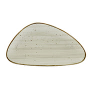 CAC China 13-1/8x7-1/4x1" / Desert Beige / Modern Dinner Plates