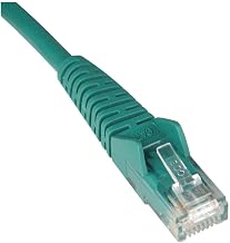 Eaton Tripp Lite Cat5e 350MHz Snagless Molded Patch Cable (RJ45 M/M) - Green, 5-ft.(N001-005-GN)