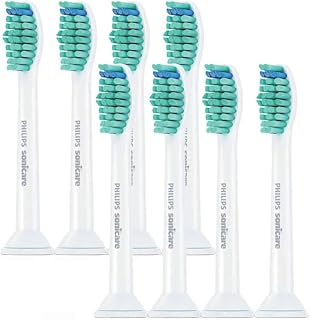 PHILIPS Sonicare ProResults Replacement Heads For Toothbrush HX6018/07 Standard (Replacement Brush Head) 8 pc