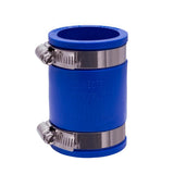 1056-150 1-1/2-in. Flexible PVC Pipe Coupling for Cast Iron and Plastic Plumbing Connections in Blue by Fernco – 1.5 Inch, Polyvinyl Chloride, Blue, Model 1056-150-BLU