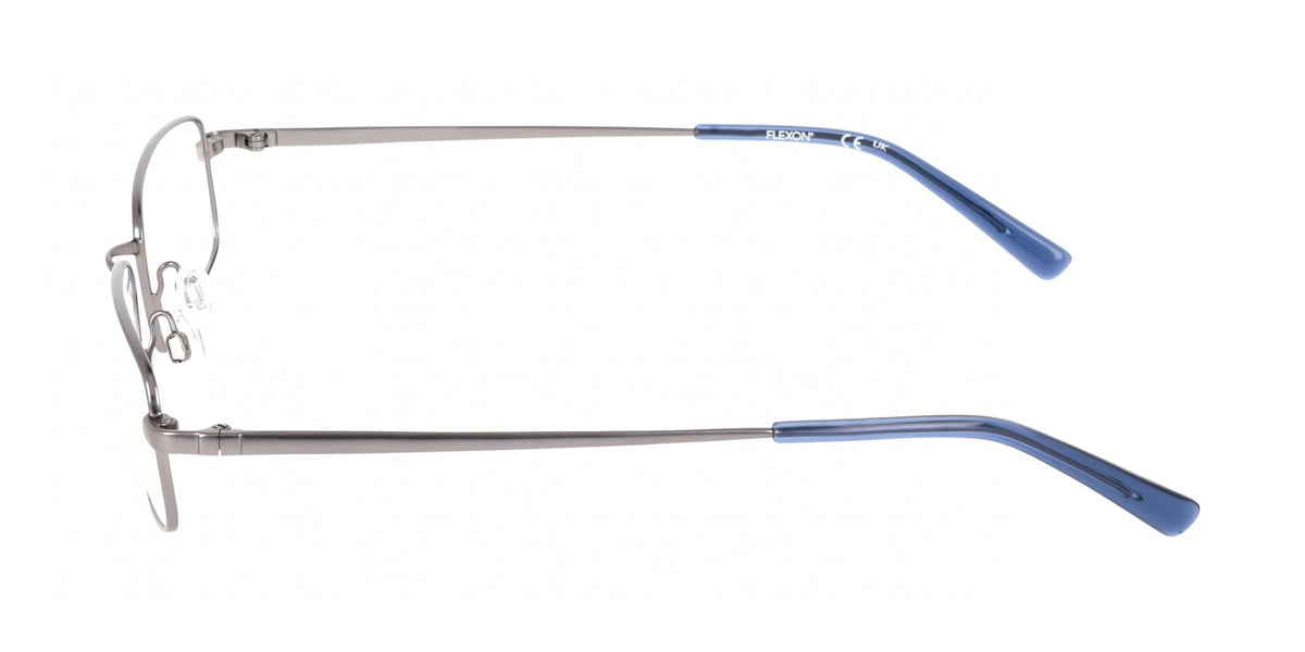 H6097 Satin gunmetal 55/19/145 MAN Eyewear Frame by Flexon – 55/19/145, Plastic, Satin Gunmetal, Model FLEXON H6097