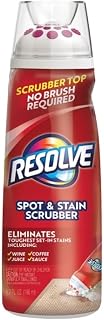 Resolve Carpet Spot and Stain Scrubber, Removes the Toughest Set-In Stains, Scrubber Top, No Brush Required, 6.7 oz Pack of 2 QR Code