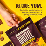 Brownie Brittle Toffee Crunch / 5 Ounce (Pack of 6) / 1 Brittle