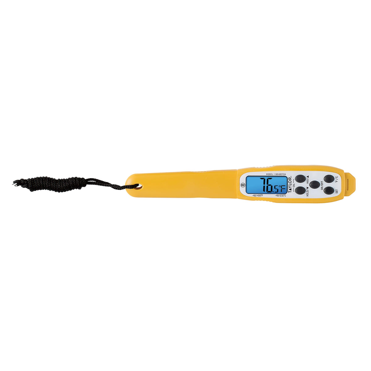 200-400F Waterproof Instant Read Thermometer by Taylor – stainless_steel, Multicolor, Model 9848EFDA