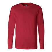 BELLA+CANVAS ® Unisex Jersey Long Sleeve Tee. BC3501 - [Orange] by Bella + Canvas – Large, Cotton, Orange
