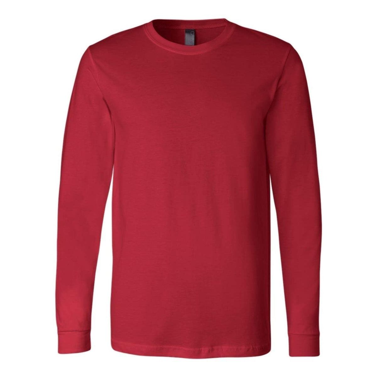 BELLA+CANVAS ® Unisex Jersey Long Sleeve Tee. BC3501 - [Orange] by Bella + Canvas – Large, Cotton, Orange