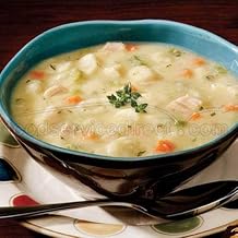 Campbells Frozen Chicken and Dumpling Soup - 4 lb. tray, 3 per case