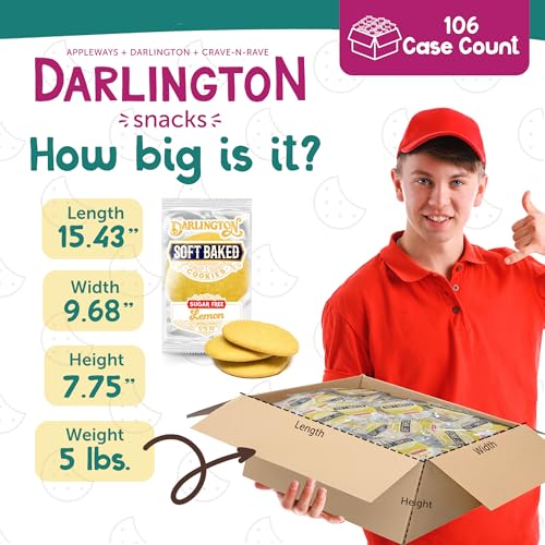 Darlington Snacks Lemon (Sugar-Free) / 0.75 Ounce (Pack of 106) / yellow Fruit