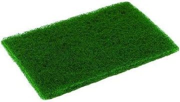 Disco Medium Duty Green Scouring Pad, 6 x 9 inch - 20 per case.