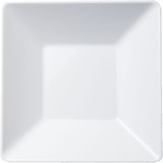Elite Global Solutions DB834SQ-W Squared White 40 Oz. Bowl - 6 / PK