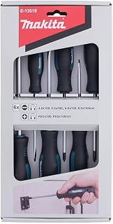 Makita Phillips and Slotted DIY Screwdriver, Black/Blue