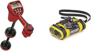 RIDGID 19238 NaviTrack Scout Locator, Underground Pipe Locator and Underground Cable Location Device & 21898 SeekTech ST-305 Line Transmitter, Line Tracer and Underground Line Locator,Yellow,Small