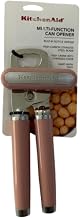 KitchenAid Classic Multifunction Can Opener, 8.3-Inch, Dried Rose