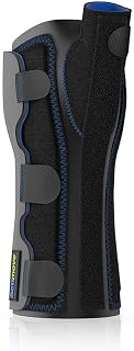 Actimove Professional Gauntlet Wrist & Thumb Stabilizer | Wrist Support Brace for Arthrosis, Rheumatoid Arthritis, Sprains, Tendon, Soft Tissue & Ligament Injuries, Postoperative Care | Black, Large