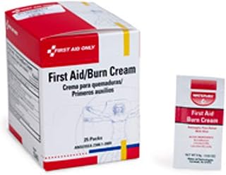 First Aid Only H343 First Aid Burn Cream, 144/box