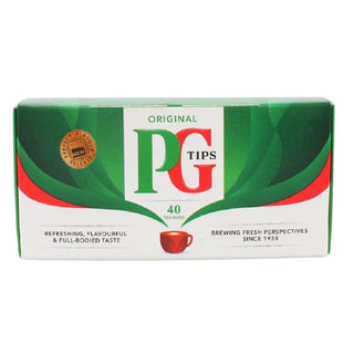 Black Tea by PG Tips – 40 Count (Pack of 2), Pack of 2, Model KHR-982B