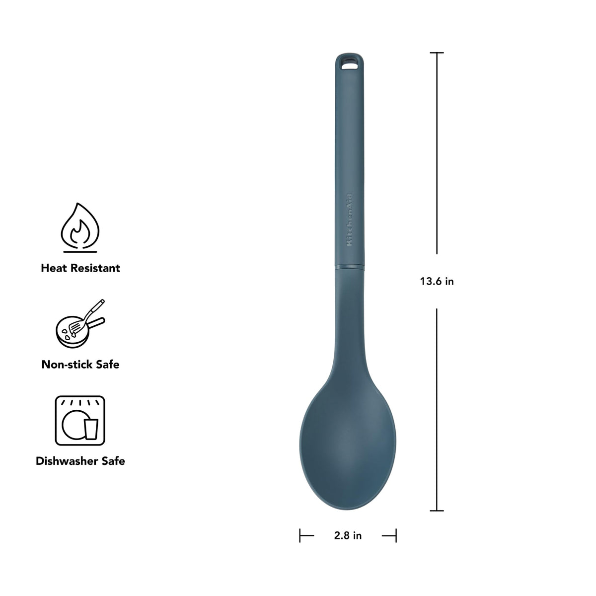 KitchenAid Agave / 13.6-Inch / Everyday Cooking Spoons