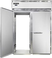 DL2FI-SS-RT Designer Line Two Section Roll-Thru Freezer, Full Stainless