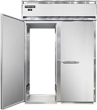 DL2FI-SS-RT Designer Line Two Section Roll-Thru Freezer, Full Stainless