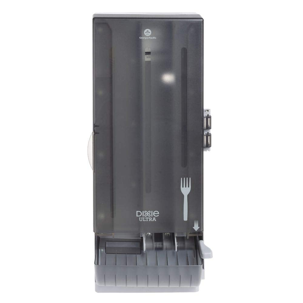 Dixie SmartStock® Classic Fork Dispenser - Black by Distributed By Hubert – Plastic, Black, Model 10554598
