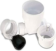 Rectorseal Clean Check 97024 Extendable Backwater Valve, Installs Descretely, Plumbing, 4"