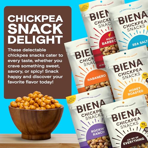 BIENA Variety Pack / 6 Pack / Roasted Variety Pack Vegetable