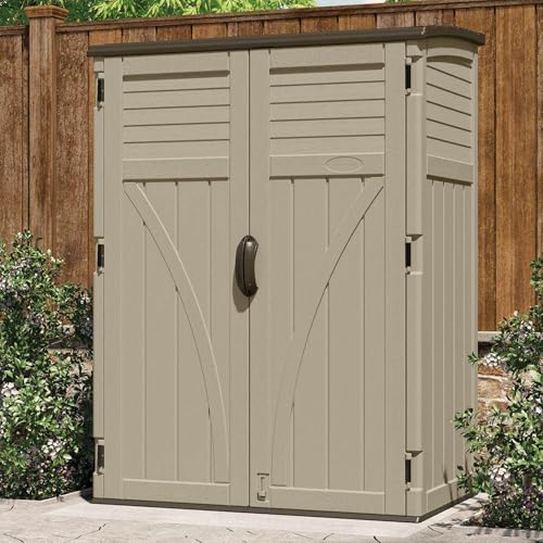 Suncast Taupe / 54 CU FT. / Outdoor,Garden Storage Sheds