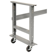 Extra Long Mobile Workbench by Global Industrial – 36"L x 96"W x 4"H, Steel, Gray, Model 183172A