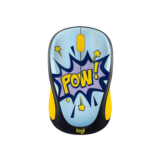 Design Collection Wireless Mouse by Logitech – 3.7" x 2.2" x 1.5", Rubber, POW, Model 910-006122