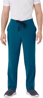Medline Broadway AVE Unisex Regular Length Scrub Pants Carribean Blue