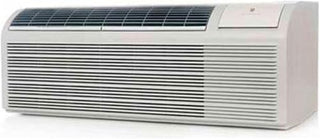 PDH15R5SG 14 500 BTU PTAC Air Conditioner with Heat Pump Dehumidification Mode Sound Reduction Techonolgy and Diamonblue Advanced Corrosion Protection in White