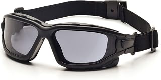 Pyramex SB7020SDT I-Force Safety Glasses Black with Gray Anti-Fog Lens (3 Pair)