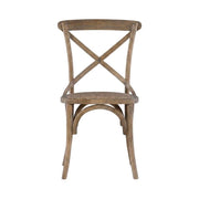 Helia Gray Set of Two Bentwood Dining Chairs by Furnifact – Elm,Plywood, Grey, Pack of 2