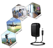 Global AC/DC Adapter Compatible with Detecto PC10 PC20 PC30 Digital Price Computing Scale Power Supply Cord by BestCH – Composite, Black, Model CH322120098