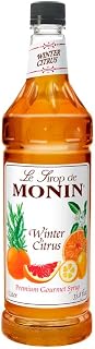 Monin Winter Citrus Syrup, 1 Liter -- 4 per case.