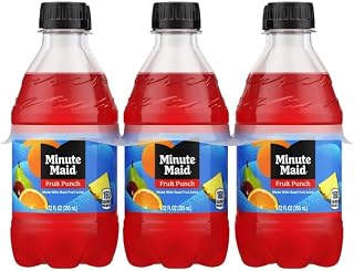 Minute Maid Fruit Punch Drink Bottles, 12 fl oz, 18 Pack