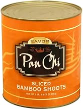 Pan Chi Sliced Bamboo Shoots, Number 10 Can -- 6 per case.