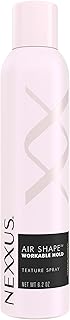 Nexxus AIR SHAPE Texture Spray Workable Hold, Volume & Texture 6.2 oz | For hair that falls flat - delivers airy lift, instant 3D texture, and 48-hour touchable hold.