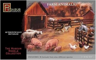 Imex PG7006 1/48 American History: 30 Different Farm Animals